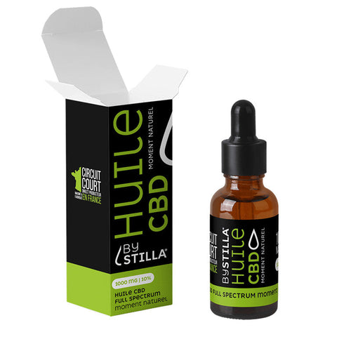 Huile de CBD BIO 40% : CHANVRE : MOMENT NATUREL Le Club CBD